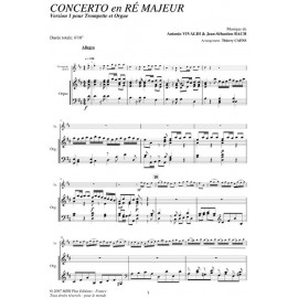 PDF - Concerto en Ré Majeur   - VIVALDI / BACH