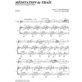 PDF - Meditation de Thais - MASSENET Jules