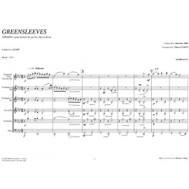 Greensleeves - ANONYME 1600 / TC (M.André)