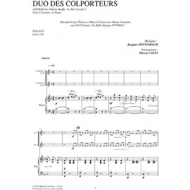 Duo des colporteurs - OFFENBACH Jacques 