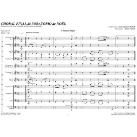 PDF - Choral Final Oratorio de Noël V3 - BACH Jean Sébastien