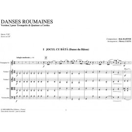 Danses Roumaines - BARTOK Bela