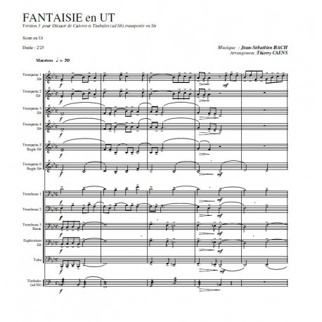 Fantasie en Ut (trans en Sib) V3 - BACH /Caens