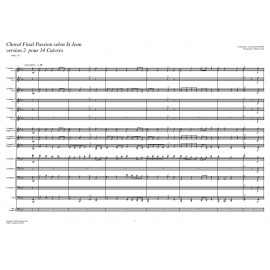 Choral Final Passion selon St Jean (V2) - BACH/ Caens