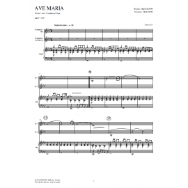 Ave Maria (V5) - CACCINI /Caens