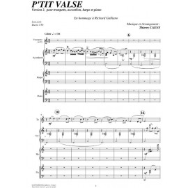 PDF - P'tite valse - CAENS Thierry