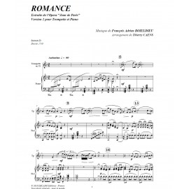 Romance : BOEILDIEU/ Caens
