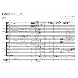 Fantaisie en Ut V2 - BACH /Caens
