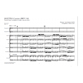 PDF - Cantate 146 Duetto (V6) - BACH /Caens