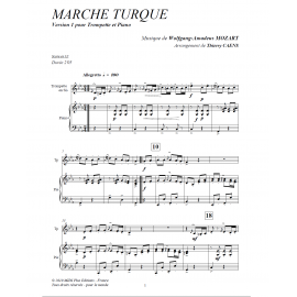 PDF - Marche Turque V1- MOZART/ Caens
