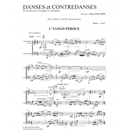 PDF - Danses et Contredanses - FONTAINE Bruno