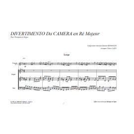 PDF - Divertimento da Camera - BONONCINI/ Caens