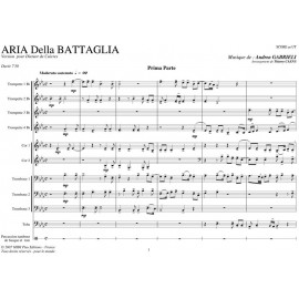 PDF - Arie della Battaglia  (Mvt 1+2) - GABRIELI