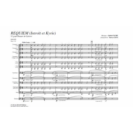 Requiem (Introit et Kyrie) - FAURE /Caens