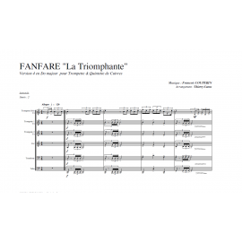 Fanfare la triomphante V4 - COUPERIN/Caens