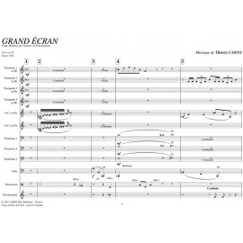 PDF - Grand Ecran (Mvt 1+2+3) - CAENS Thierry